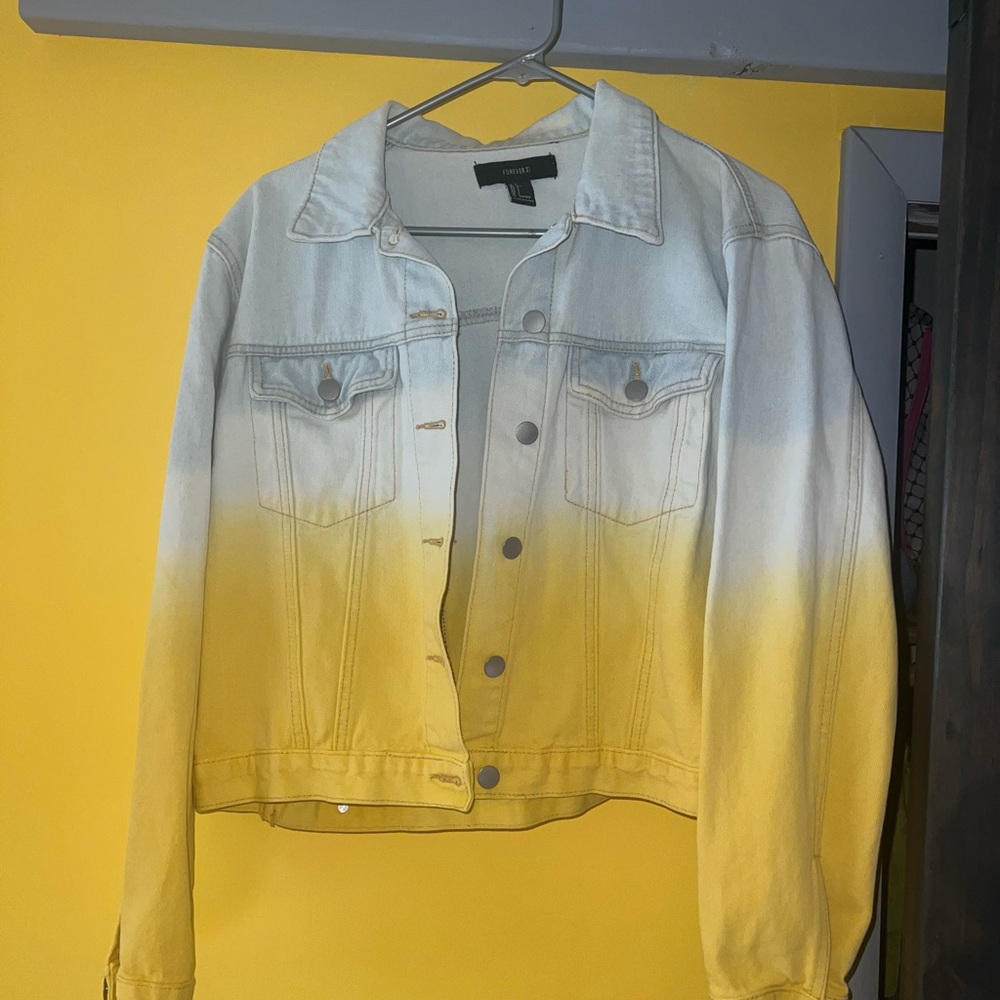 Gradient Denim Jacket